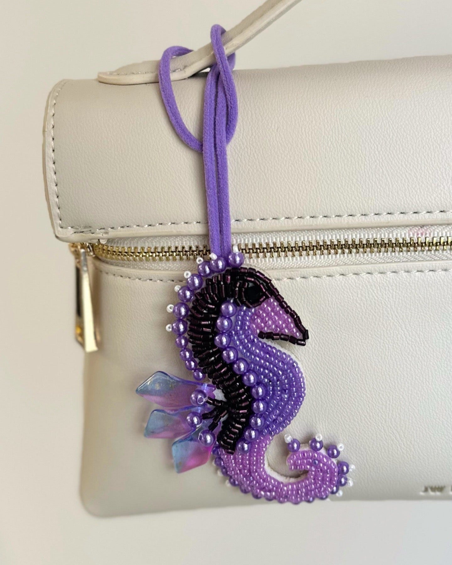 Aurora Seahorse Charm