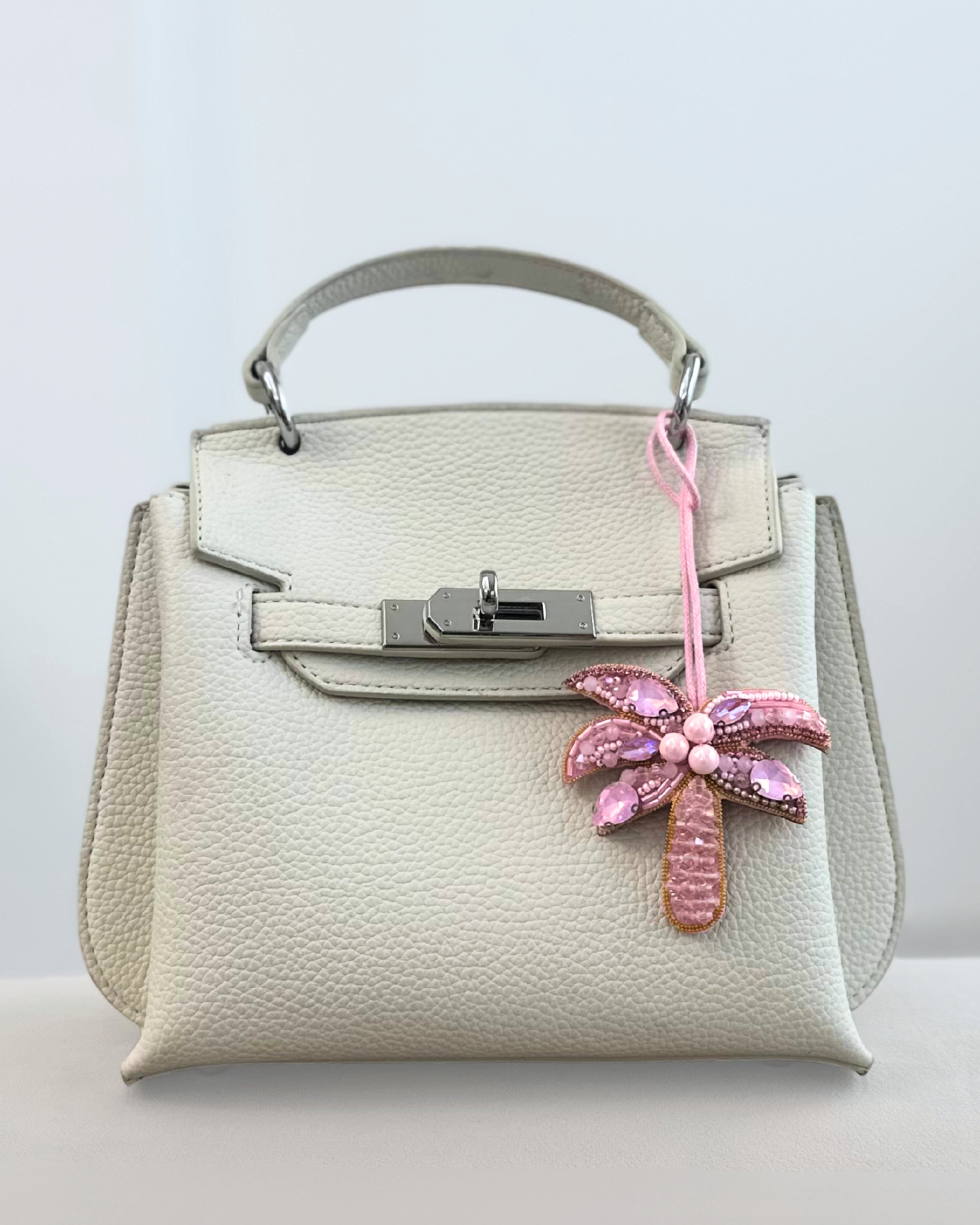 Blush Palmier Charm