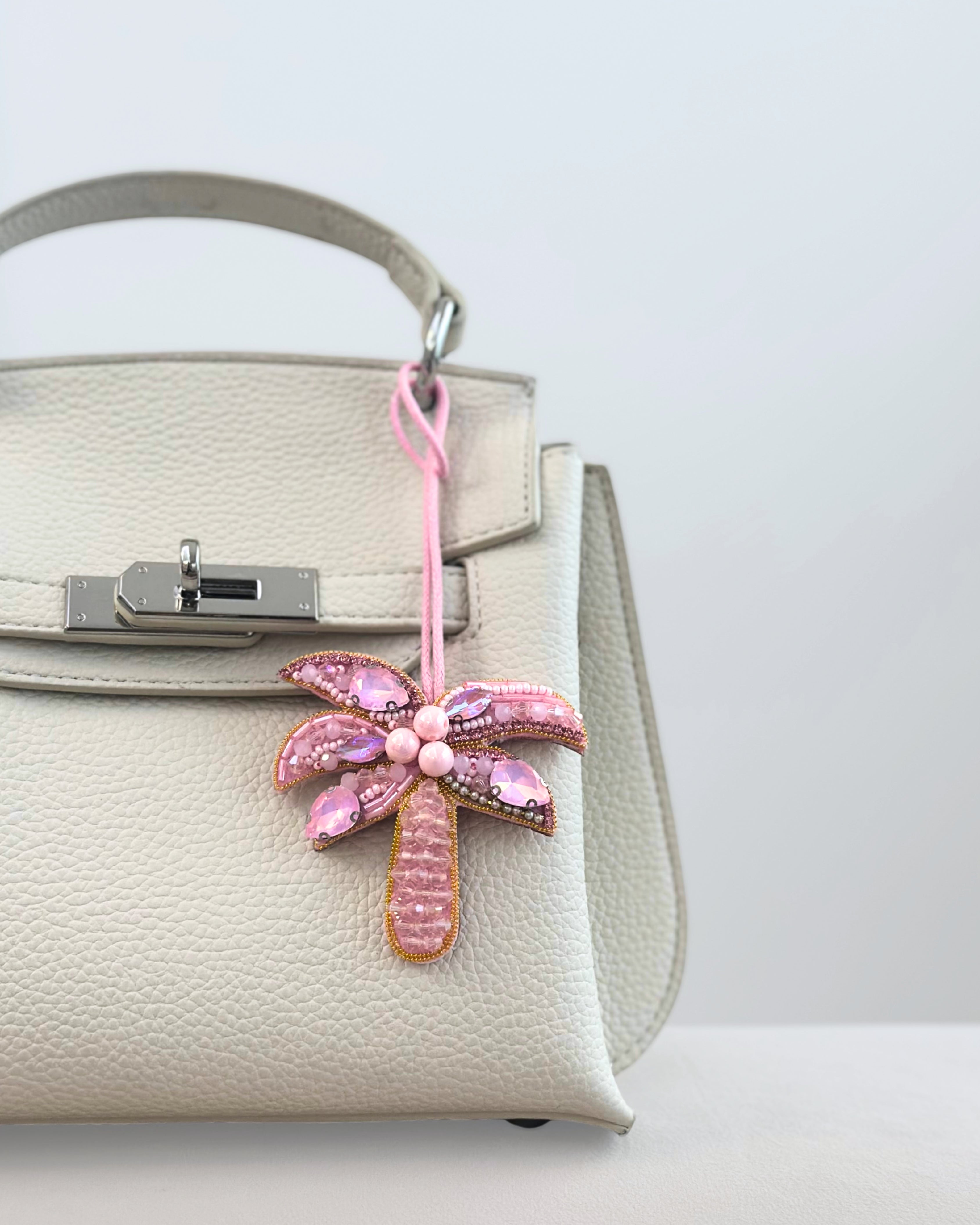 Blush Palmier Charm
