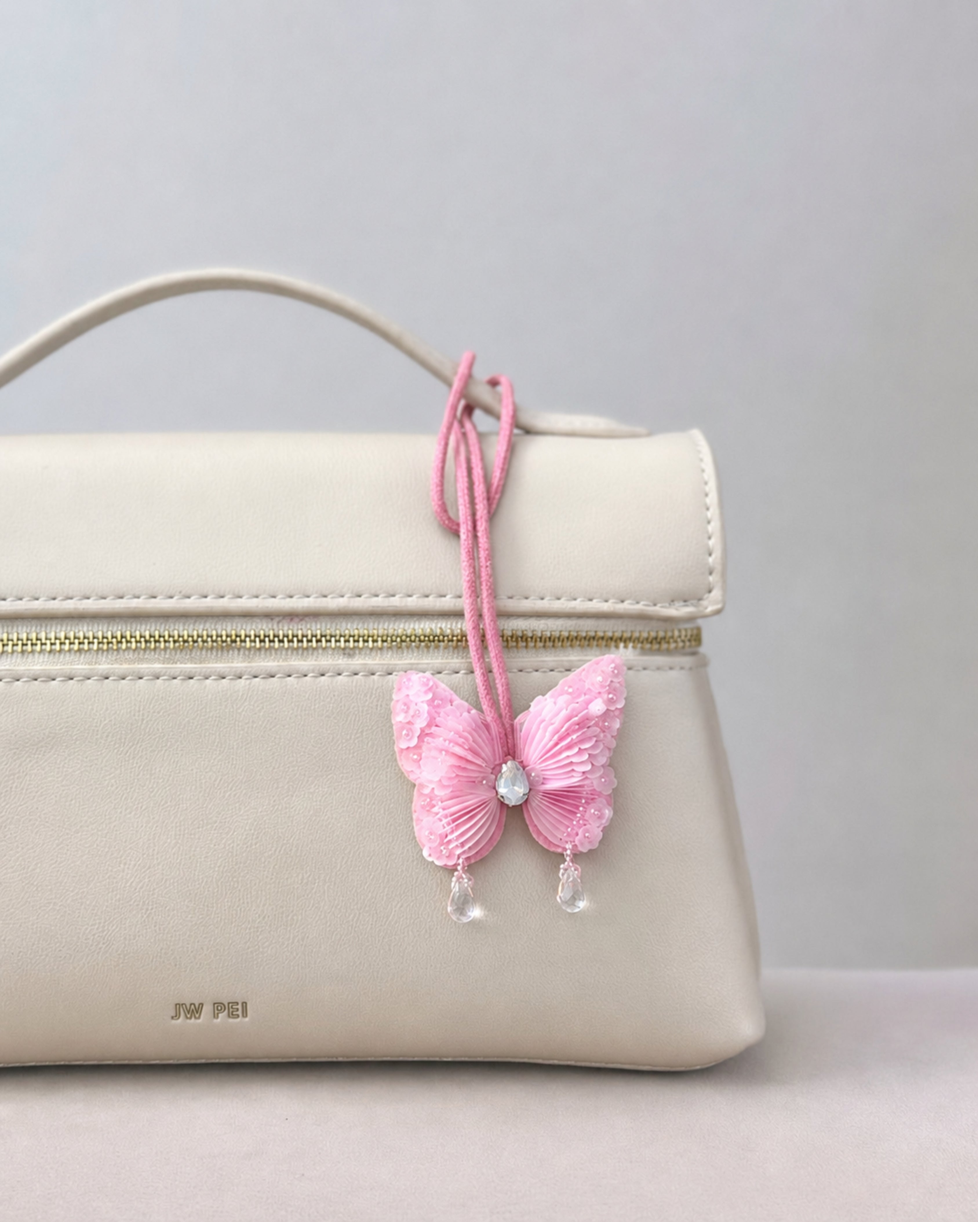 Blush Butterfly Charm