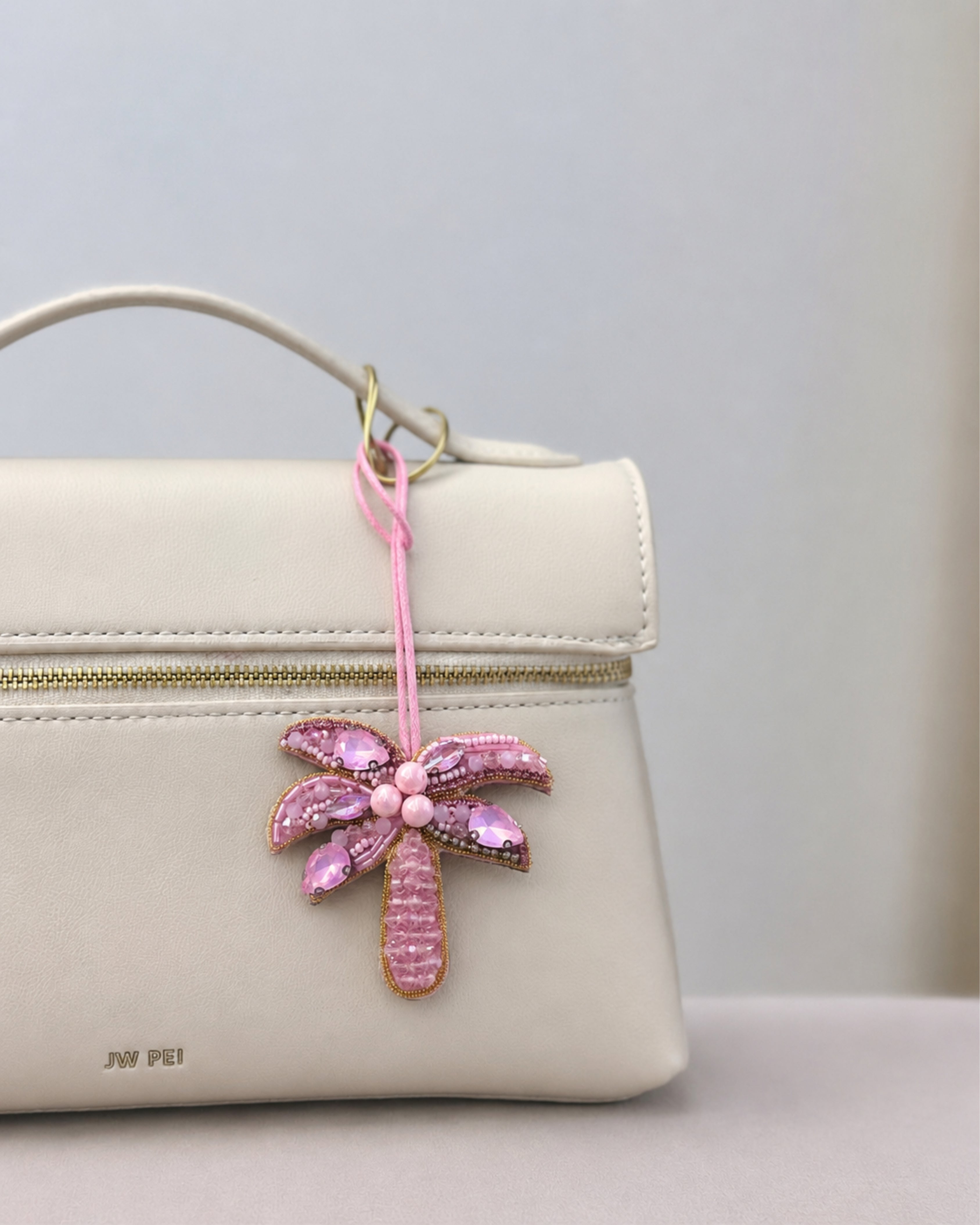 Blush Palmier Charm
